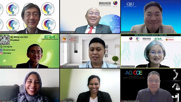 AI and robotics webinar with MASSA-MYAIRA-MAJECA-ERA wraps up for the year